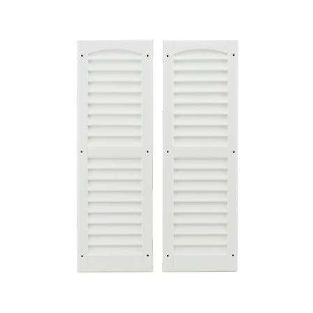 Shed Shutter (1) Pair 9" x 27" White