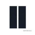 thumbnail image 1 of Shed Shutters Louvered 9" W x 27" H Bedford Blue for Sheds, Playhouses, and Chicken Coops 1 Pair (LS927BB-BX2), 1 of 3
