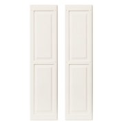 9" W x 36" H Raised Panel Shutters - Paintable - 1 Pair