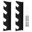 AHRYLXY E-Track Hanging Tool Organizer - Wall Mount Multi-Pocket Holder For Garage, Trailer & Workshop