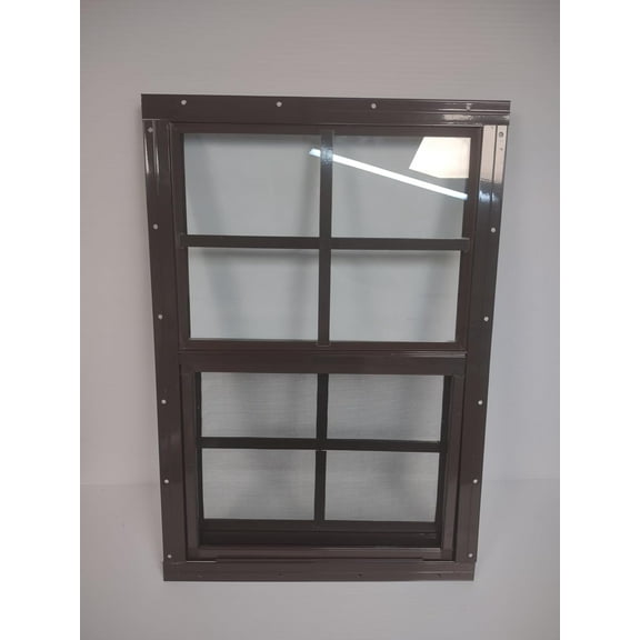 Shed Window 14x21 - Vertical Slider with Tempered Glass & Bug Screen