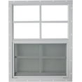 thumbnail image 1 of Shed Window 18x23 White Flush - Vertical Slider with Built-in Bug Screen, 1 of 4