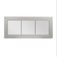 thumbnail image 1 of Double Pane Transom Window 72" x 10" with Grids Vinyl Windows Argon Gass DP66 Non-Opening Low-E Glass, 1 of 5