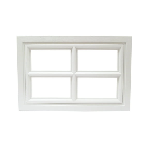 Shed Windows and More Garage Door Window Cross Design, Paintable