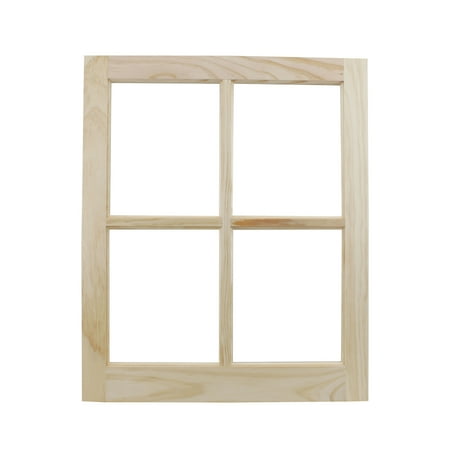 Shed Windows and More Traditional Wooded Barn Sash Window 24" x 29"