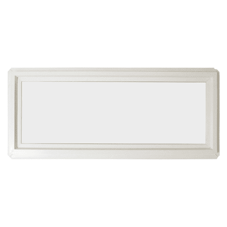 Shed Windows and More Transom Window 10" x 30" Double Pane Low E Tempered Clear Glass