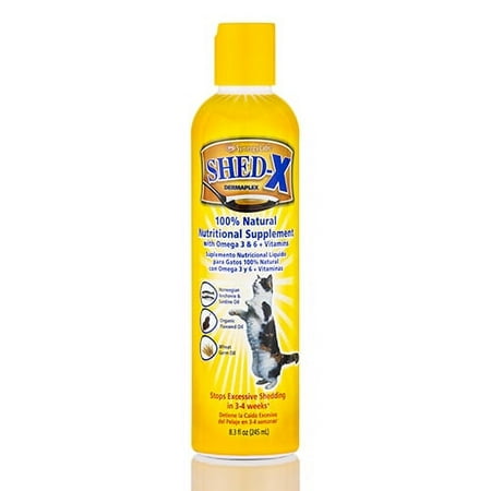 Shed-X Dermaplex Nutritional Supplement for Cats, 8 Oz.