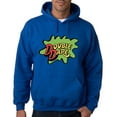 thumbnail image 1 of Shedd Shirts Blue Double Dare Adult Medium Hooded Sweatshirt, 1 of 1