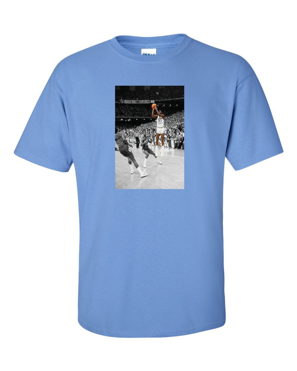 Shedd Shirts Carolina Michael Jordan UNC The Shot Adult 3XL T Shirt Walmart