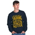 thumbnail image 1 of Shedding Sharing Glitter Dog Fur Puppy Sweatshirt for Men or Women Brisco Brands S, 1 of 6
