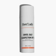 Shee'lady Sunveil Daily Broadspectrum UV Clear Face Sunscreen SPF 50, Oil Free Sunscreen with Zinc Oxide, Dermatologist Recommended