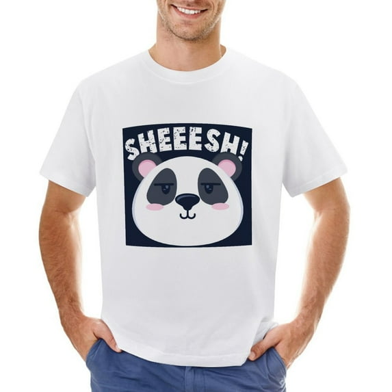 Sheeesh Need More Sleep Men’s Graphic T-shirt Vintage Short Sleeve Sport Tee White M