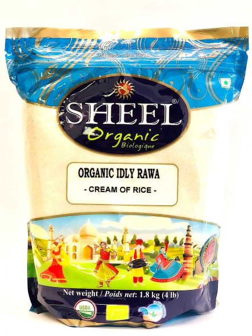 Sheel Organic Cream of Rice - Idly Rawa (4 Lbs)