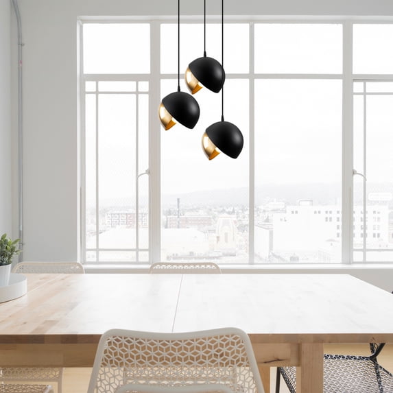 Sheen , Berceste , Black / Gold Chandelier