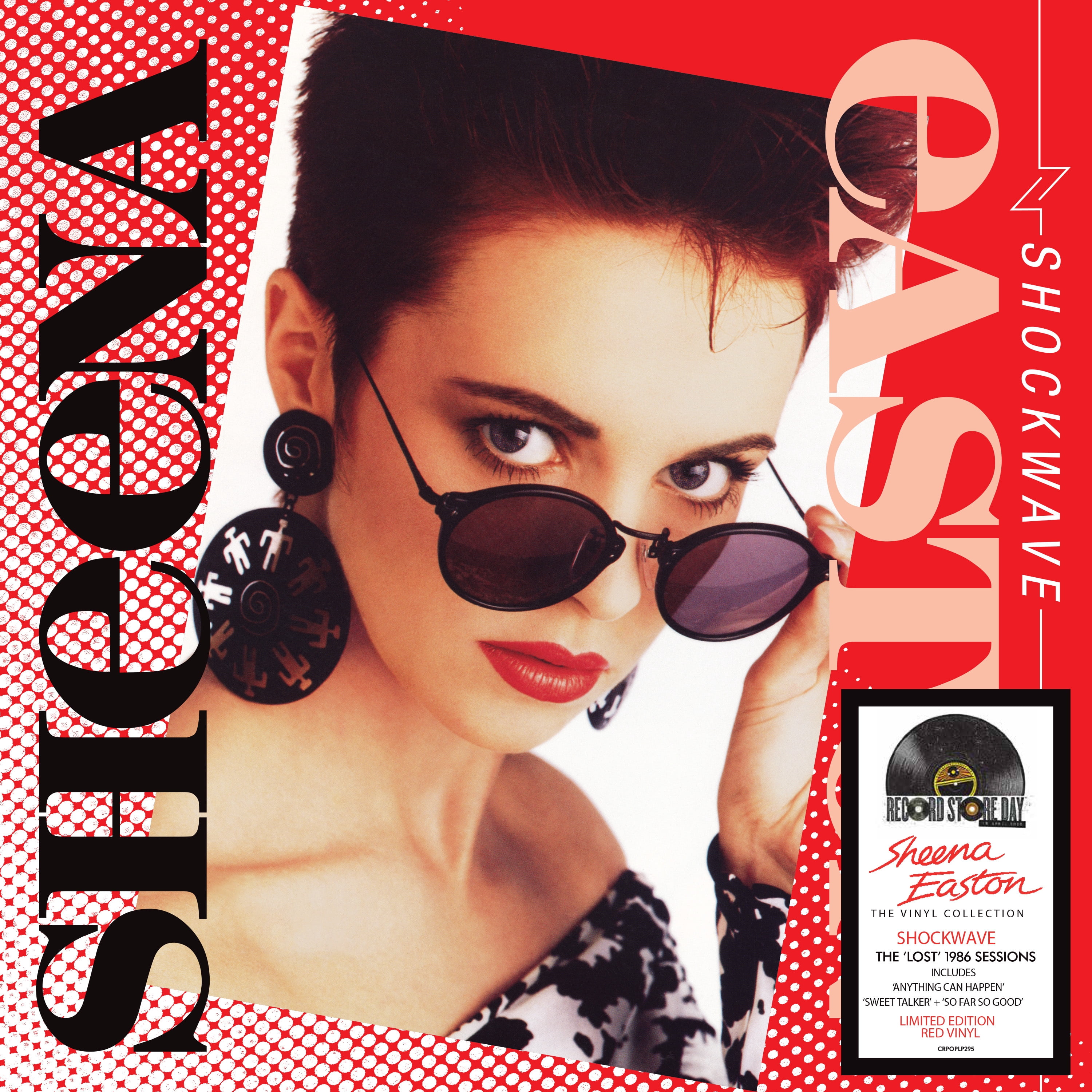 Sheena Easton - Shockwave - Transparent Red Vinyl With New Artwork - Music & Performance