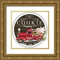 thumbnail image 1 of Sheena Pike Art 12x12 Gold Ornate Wood Framed with Double Matting Museum Art Print Titled - Cookie Supply Co Sign, 1 of 4