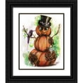 thumbnail image 1 of Sheena Pike Art 12x14 Black Ornate Wood Framed with Double Matting Museum Art Print Titled - Jack O Man, 1 of 4