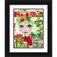 thumbnail image 1 of Sheena Pike Art 19x24 Black Ornate Wood Framed with Double Matting Museum Art Print Titled - Christmas Cindy, 1 of 4
