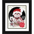 thumbnail image 1 of Sheena Pike Art 20x24 Black Ornate Wood Framed with Double Matting Museum Art Print Titled - Snowflake Wishes, 1 of 4