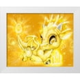 thumbnail image 1 of Sheena Pike Art 32x26 White Modern Wood Framed Museum Art Print Titled - November - Yellow Topaz - Birthstone Lil Dragonz, 1 of 4