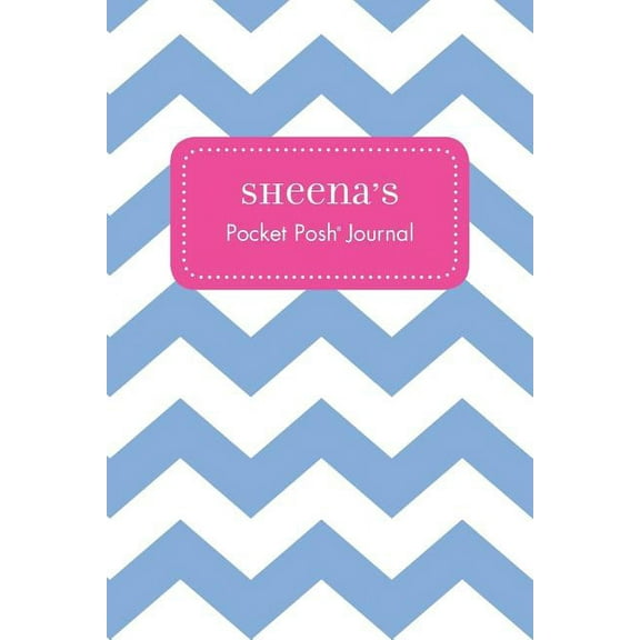 Sheena's Pocket Posh Journal, Chevron, (Paperback)
