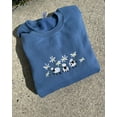 thumbnail image 1 of Sheep And Daisy Embroidered Sweatshirt, 1 of 1