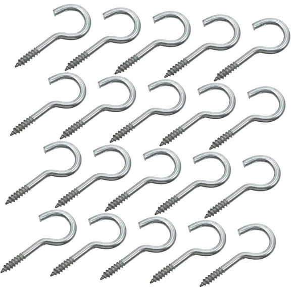 Sheep Eye Ring Lamp Hook Stainless Steel Screws Metal s Hooks Decoration Hooks 100pcs Screw in Wall Hooks Coated Cup Hooks Screw Eye Pin Screw-in Hook Ceiling Hooks Screw-in Hooks