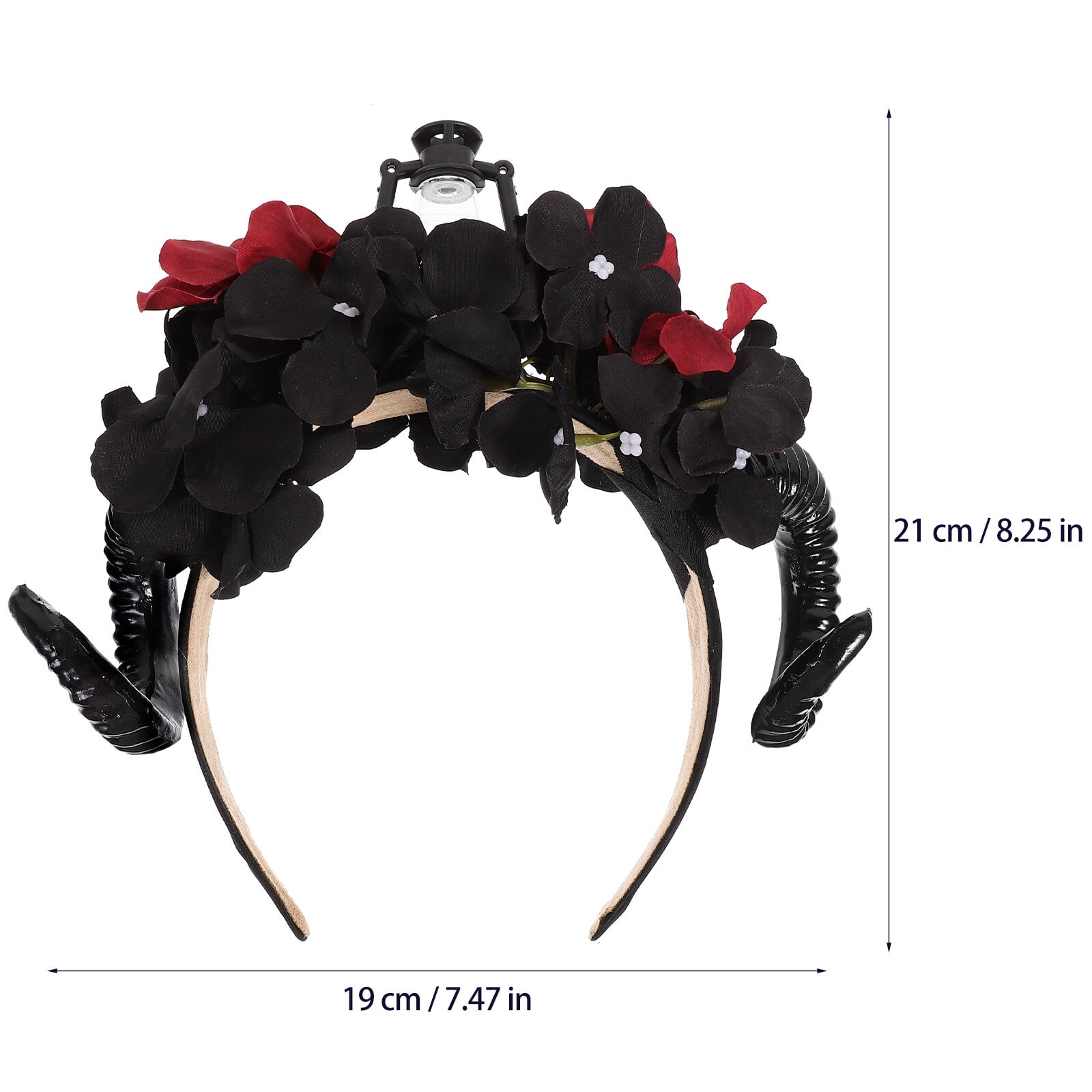 Sheep Horn Headband Cosplay Gothic Headband Halloween Performance Prop
