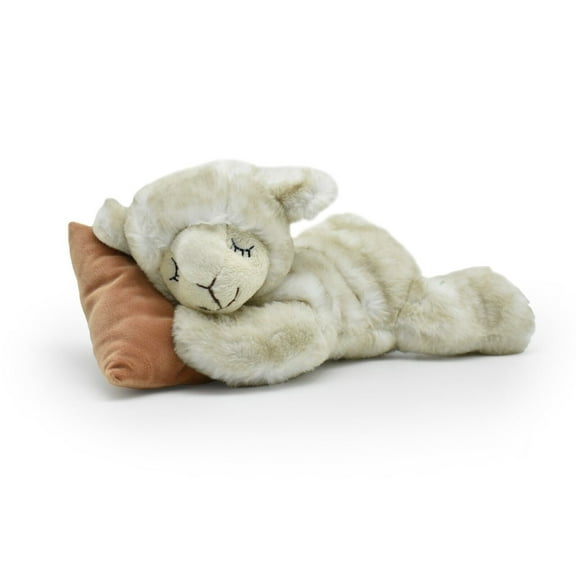 Sheep, Lamb with Pillow, Very Nice Plush Animal, Stuffed, Soft, Toy, Figure, Model, Stuffed Replica, 12" CWG283 BB48