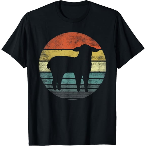 Sheep Lover Gifts Funny Farmer Retro Vintage Farm Animals T-Shirt