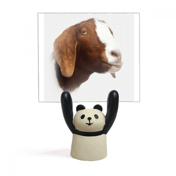 Sheep Side Eyes Ears Art Deco Fashion Memo Holder Cartoon Animal Panda Stand Decoration