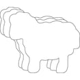 thumbnail image 1 of Sheep Single Color Creative Cut-Outs, 5.5in, 31 pcs, 1 of 8