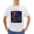 thumbnail image 1 of Sheep Skateboard Men’s Graphic T-shirt Vintage Short Sleeve Sport Tee White L, 1 of 2