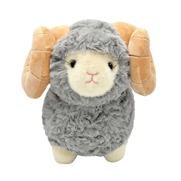 Sheep Stuffed Animal, 12 In, Gray Plush, Student Stuffed Animal, Valentine Stuffed Animal, 2026 Decorations, Student Boy Nursery Decor, 1 Pc