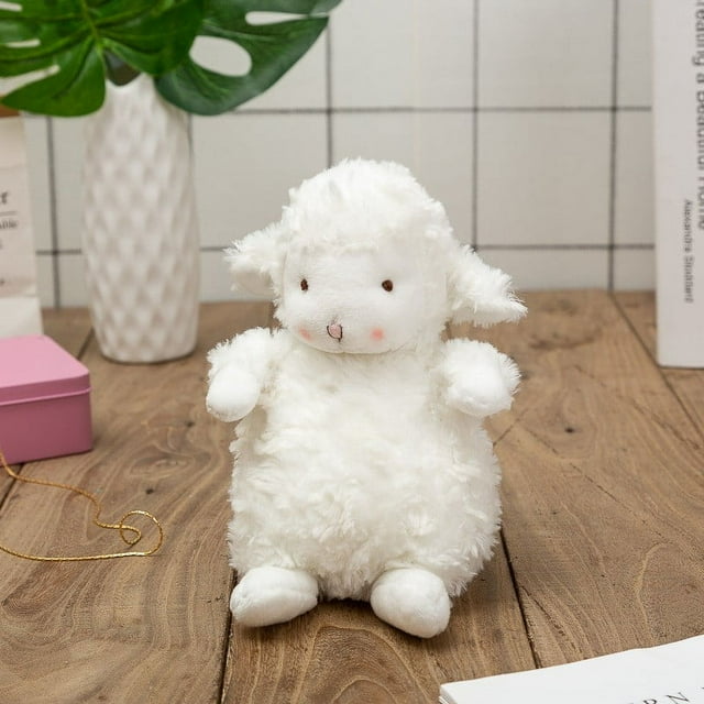 Sheep Stuffed Animal Plush Toy Lamb Doll Lovely Plush Stuffed Lamb Toy ...