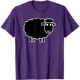 thumbnail image 1 of Sheep That is Black Funny Jokes Softstyle Unisex T-Shirt,Purple Color,Size 3T, 1 of 5