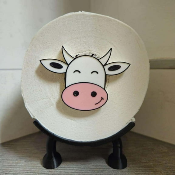 Sheep Toilet Paper Holder,Black Sheep Self Standing Bathroom Set Funny Bathroom Office Decor,Perfect Bathroom Accessories Paper Towel Holder For Bathroom,Stand Table Counter Floor Guest Bathroom