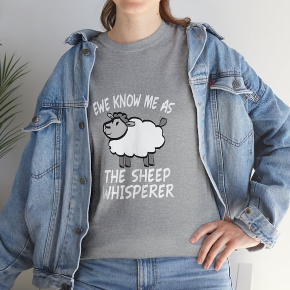 Sheep Whisperer Herder Farmer Funny T-Shirt