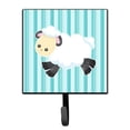 thumbnail image 1 of Sheep on Blue Stripes Leash or Key Holder, 1 of 1