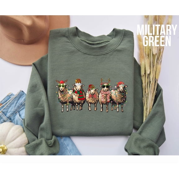 Sheep season Lights Sweatshirt: Sweater All Size S-5Xl
