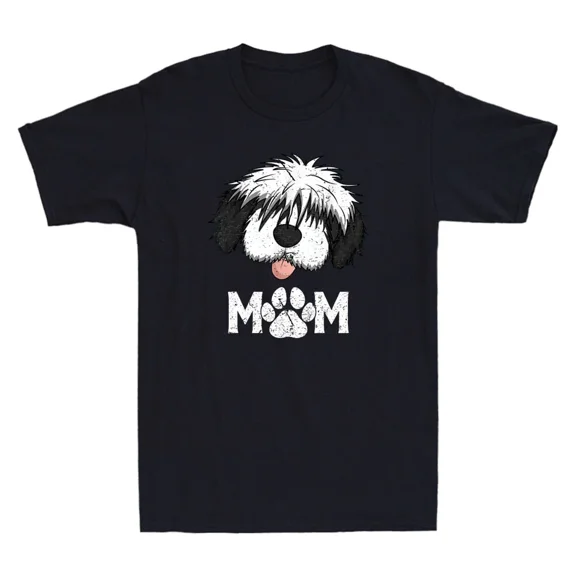 Sheepadoodle Mom Dog Mother Gift For Mother's Day Dog Lover Unisex T-Shirt