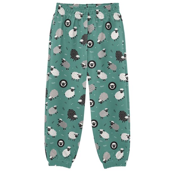 Sheeps Boys Pants Kids Casual Sweatpants Joggers Toddler Sports Pants 3-10 Years