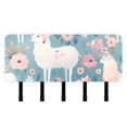 thumbnail image 1 of Sheeps Flowers Mail Holder Organizer Wall Mount with Shelf Key Holder Key Rack with 5 Key Hooks for Wall Decorative, 1 of 6