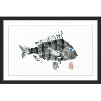 "Sheepshead" Framed Painting Print