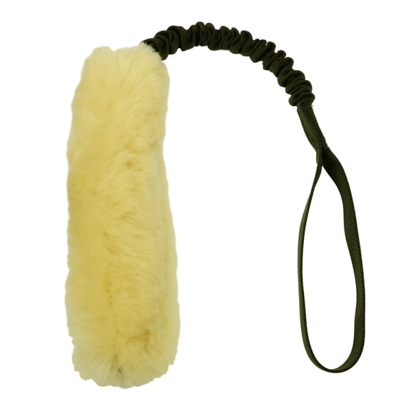 Sheepskin Bungee Training and Interactive Dog Tug Toy - Redline K9
