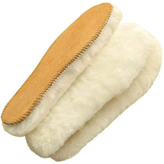 "Sheepskin Insoles Super Thick Premium Shoe Insoles,Durable & Extra Fluffy"
