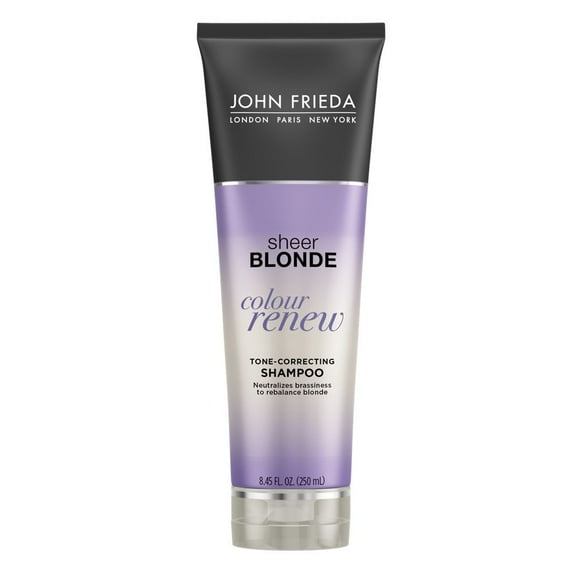 Sheer Blonde Color Renew Tone Correcting Shampoo by John Frieda for Unisex - 8.45 oz Shampoo