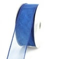 thumbnail image 1 of Sheer Chiffon Ribbon Wired Edge, 1-1/2-inch, 25-yard, Royal Blue, 1 of 1