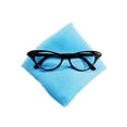 thumbnail image 1 of Sheer Chiffon Turquoise Scarf & Rhinestone Cat Eye Glasses - 50s Retro Accessory Set, 1 of 3