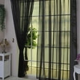 thumbnail image 1 of Sheer Curtain Panel - Elegant Window Long Panel, Beautiful See Through Drapery Panel, 1 of 2